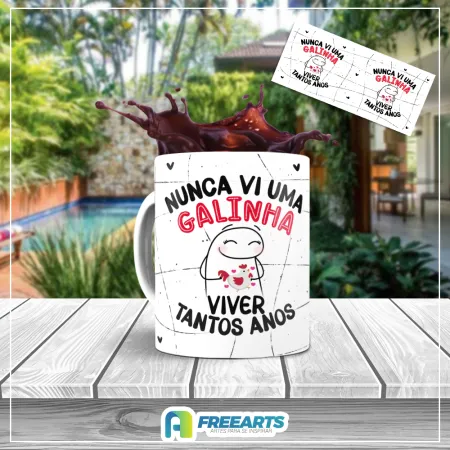Nunca vi uma galinha viver tantos anos