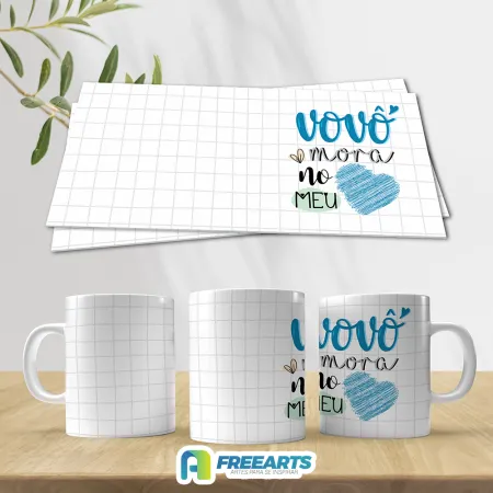 Vovô mora no meu coração