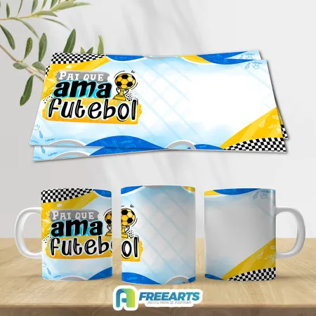 Pai que ama futebol