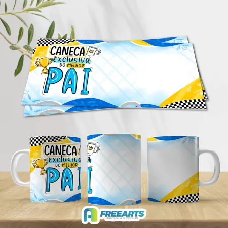 Caneca exclusiva do papai