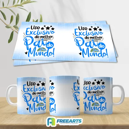 Uso exclusivo do melhor pai do mundo
