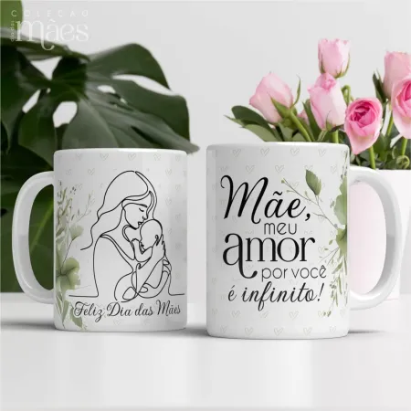 Mãe meu amor por você é infinito