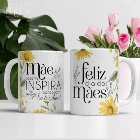 Mãe você me inspira todos os dias