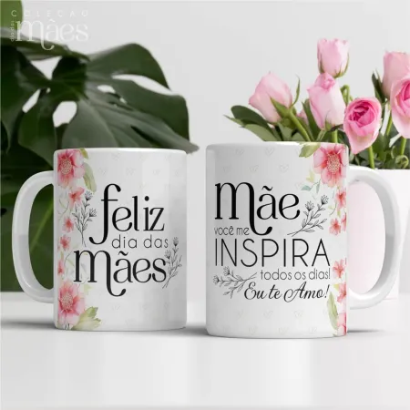 Mãe você me inspira todos os dias